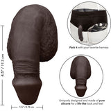 Calexotics - Packing Penis Pene De Silicona 12.75cm Negro