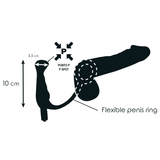 Addicted Toys - Vibrador Prosttico Negro 10 Cm