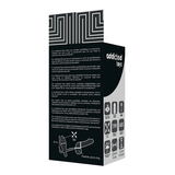 Addicted Toys - Plug Anal Con Anilla Doble Negro