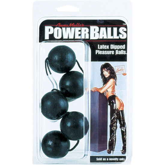 Calexotics - Power Bolas Anal /Vaginal Negro