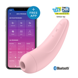 Satisfyer Curvy 2+ Rosa Vibrador De Ondas De Presión Con App Satisfyer Connect