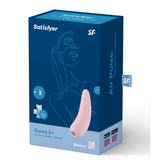 Satisfyer Curvy 2+ Rosa Vibrador De Ondas De Presión Con App Satisfyer Connect