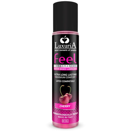 Intimateline - Luxuria Feel Lubricante Base Agua Cereza 60 Ml