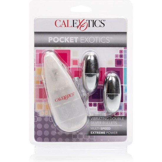 Calexotics - Balas Vibradoras Doradas Duo Silver