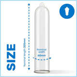 Pasante Condom Gama Naturelle 144 Unidades