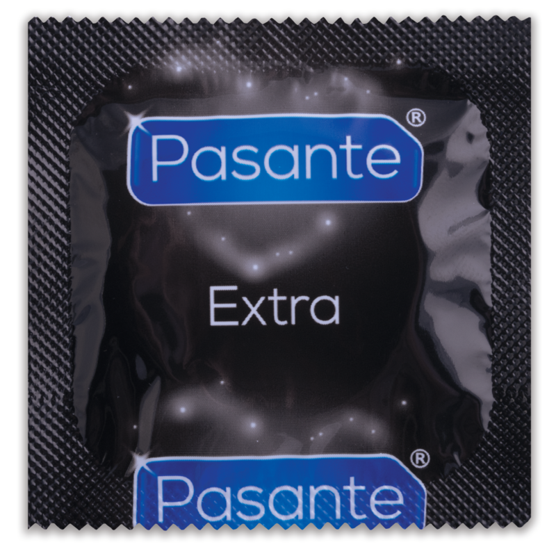 Pasante - Extra Preservativos Extra Gruesos Con Lubricación Adicional 12 Unidades