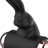 Coquette Toys - Cock Ring Anillo Vibrador Negro / Gold