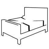 Darkness - Set De Ataduras Para La Cama