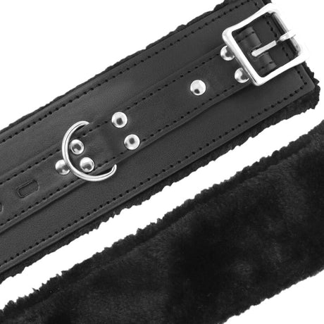 Darkness - Esposas Bdsm Forradas En Negro