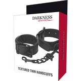 Darkness - Esposas  Ancho Fino Texturizadas