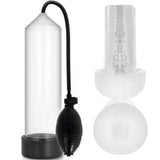 Pump Addicted - Rx3 Bomba Erección Clear Con Masturbador