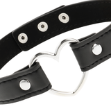 Coquette Chic Desire - Collar Cuero Vegano Accesorio Woman Corazón