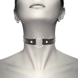 Coquette Chic Desire - Collar Cuero Vegano Accesorio Woman Corazón