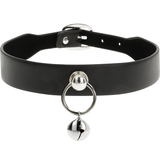 Coquette Chic Desire - Collar Cuero Vegano Accesorio Woman Cascabel/Aro