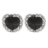 Coquette Chic Desire - Cubre Pezones Lace Negro