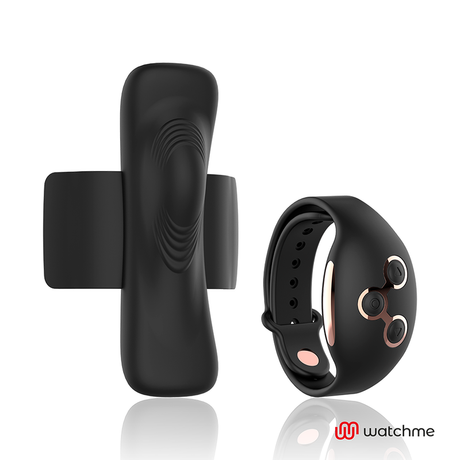 Anne's Desire - Panty Pleasure Tecnología Watchme Negro/gold