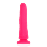 Delta Club - Toys Dildo + Arnes Rosa Silicona Medica 20 Cm -O- 4 Cm