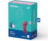 Sexy Secret Estimulador De Braguita Con App Wine Red