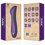 Womanvibe - Mandy Vibrador Recargable Silicona Punto "K"