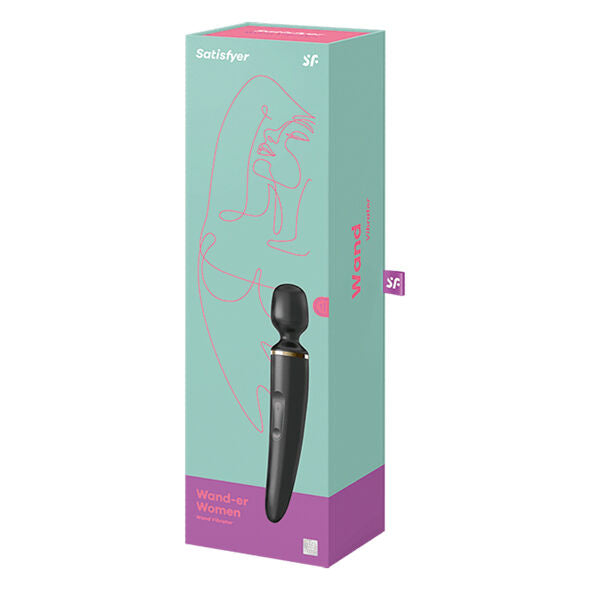Satisfyer Wand-Er Woman Negro