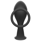 Addicted Toys - Plug Anal Con Anillo Silicona Negro