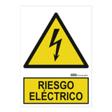 Implaser Ad08-A4 Señal Riesgo Eléctrico 29,7x21cm