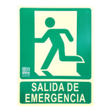 Implaser Ev205n Señal Salida De Emergencia Izquierda 29,7x22,4cm