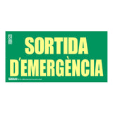 Implaser Ev293l-Cat Senyal Sortida D'Emergència En Català Clase A 29,7x14,8cm