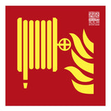 Implaser Ex204l-20m Señal Boca De Incendio Clase A 42x42cm. 20m