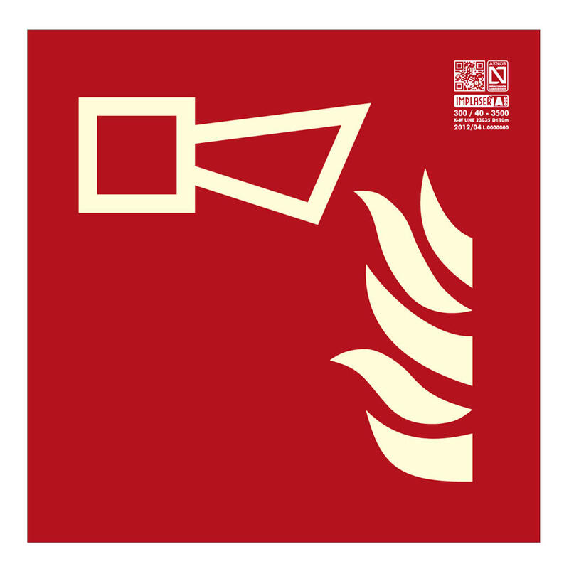 Implaser Ex213n Señal Avisador Sonoro 21x21cm