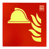 Implaser Ex214l Señal Material Para Equipos De Emergencia Clase A 21x21cm