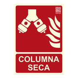 Implaser Ex249n-A4 Señal Columna Seca 29,7x21cm