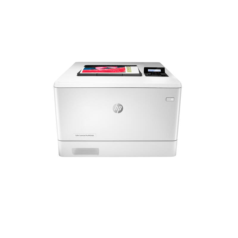 Impresora Láser Color Hp Láserjet Pro M454dn Dúplex Blanca