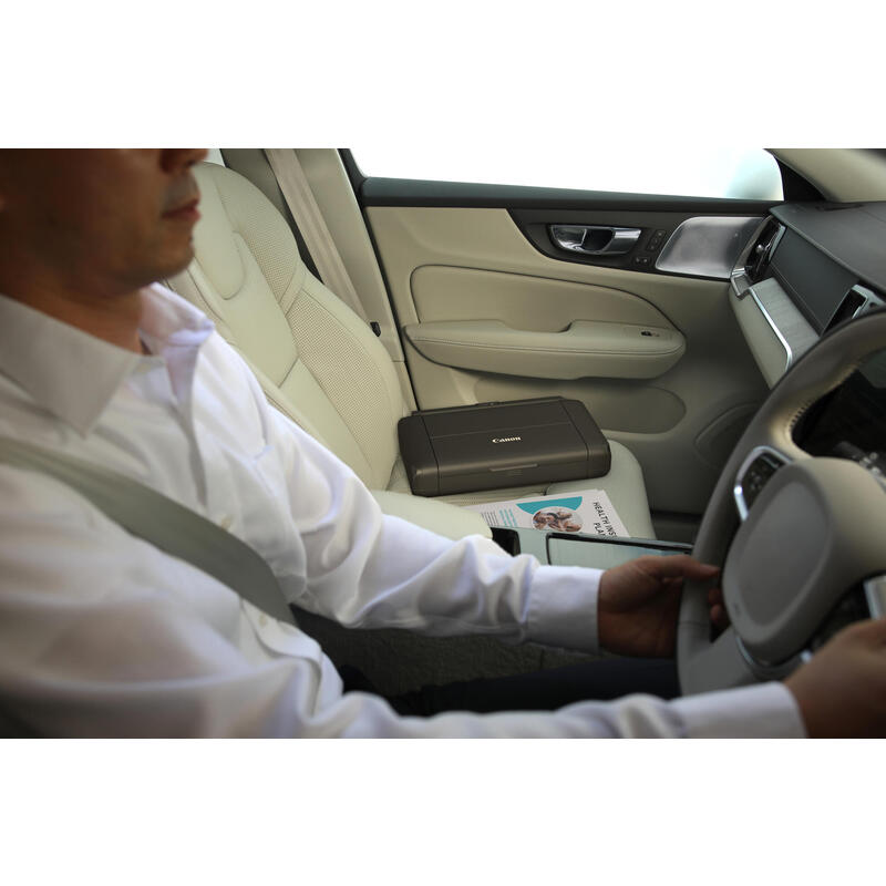 Impresora Portátil Canon Pixma Tr150 Con Batería Wifi Negra