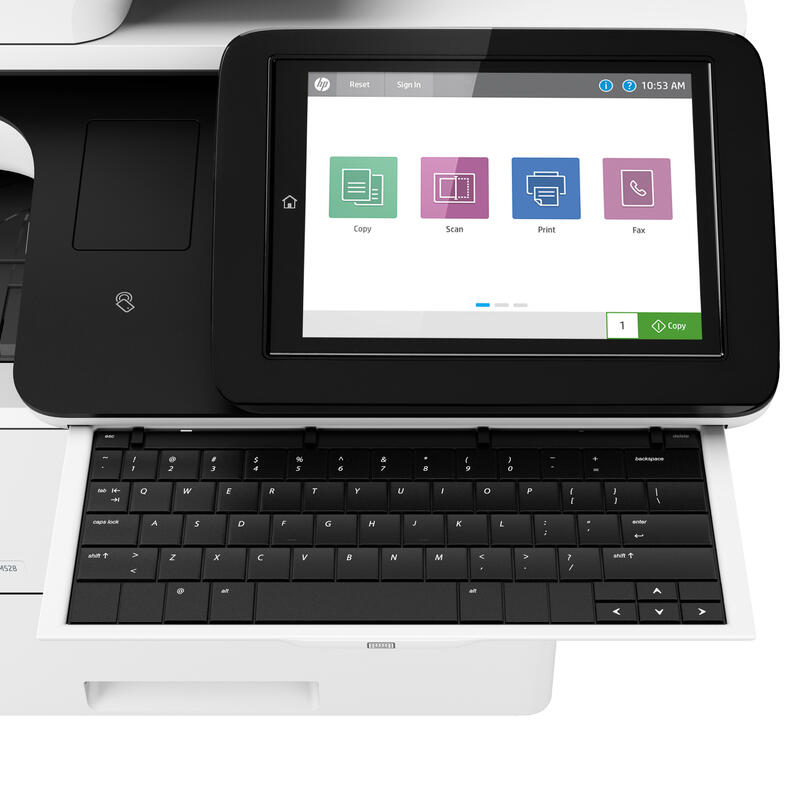 Impresora/Scaner Hp Laserjet Enterprise Flow Mfp M528z 66 Ppm 1200 X 1200 Dpi A4 Impresora Multifunción Laserjet Enterprise M528z