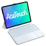 Inateck Keyboard Ace Touch Ipad 13" Compatible Qwertz Blue