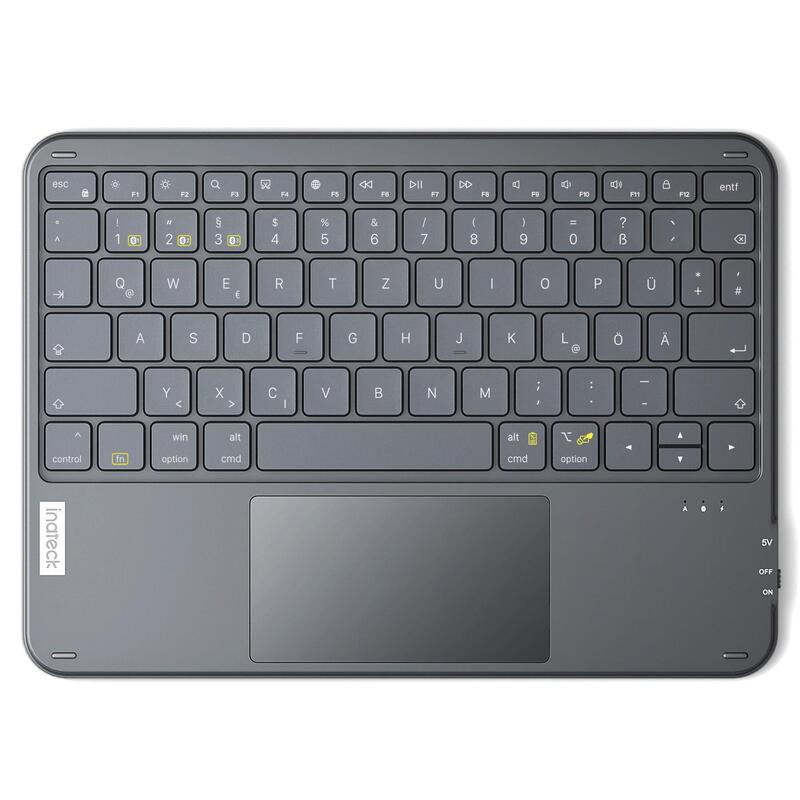 Inateck Keyboard Tablet Qwertz Gray