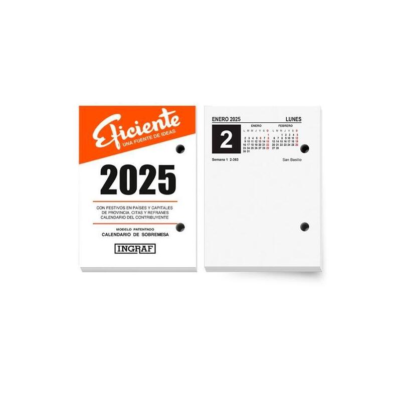 Ingraf Bloc Bufete Eficiente Castellano 2025