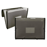 Ingraf Carpeta Frame Fuelle 13 Bolsillos - Polipropileno Translucido - Gomas Y Solapas - Tamaño A4