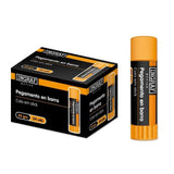 Ingraf Pegamento En Barra Adhesivo Solido 20gr - Sin Disolventes - Facil Aplicacion - Ideal Para Oficina, Hogar Y