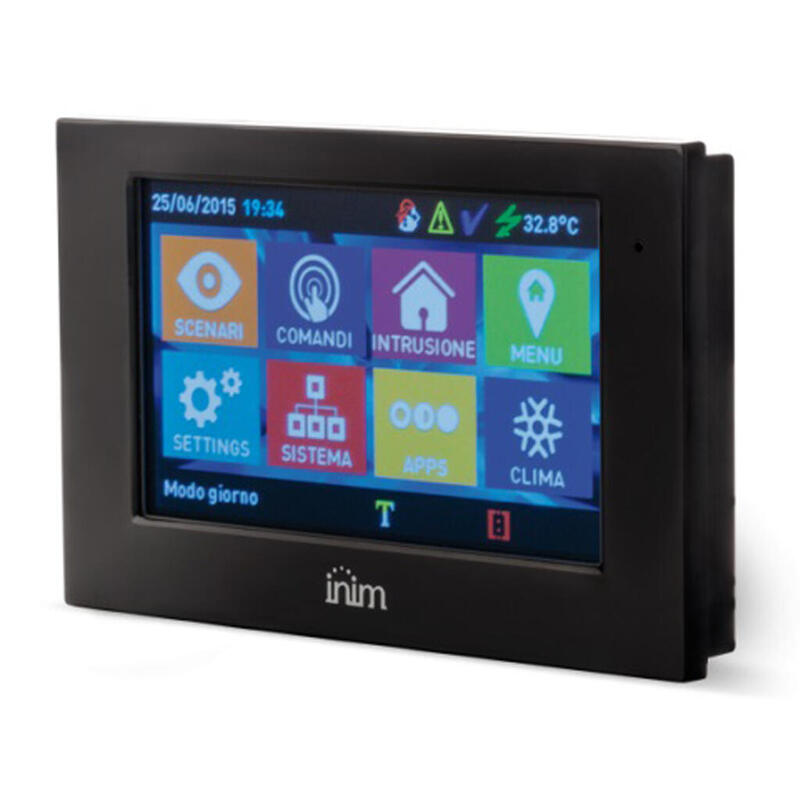 Inim Alien-S-Bl Teclado Táctil De 4,3. 480x272. Color Negro. Grado 3