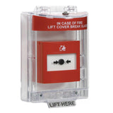 Inim Iacpp20 Tapa Resistente A La Intemperie Para Pulsadores Manuales Con Zumbador De Apertura