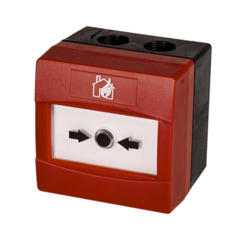 Inim Ic0011e Pulsador Manual Convencional Rearmable. Uso Exterior Ip67