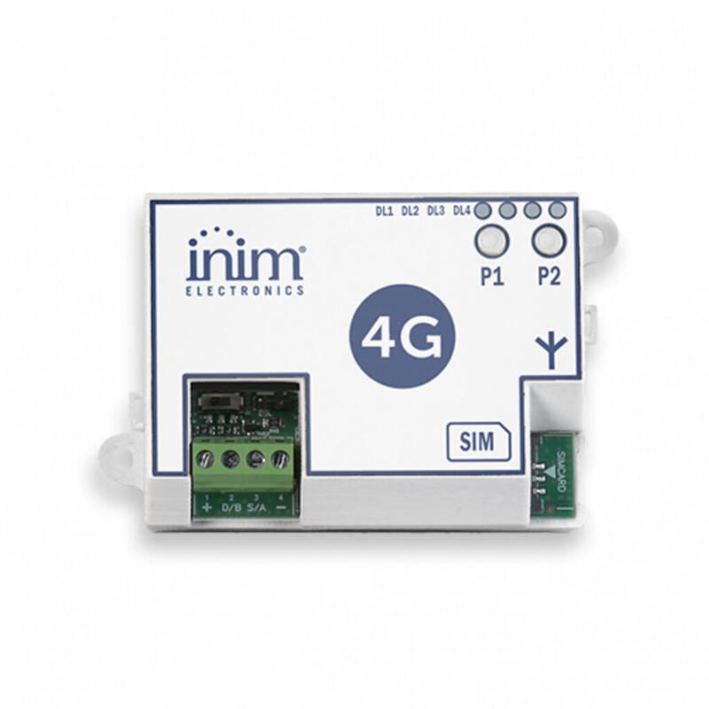 Inim Nexus/4gu Módulo Gsm 2g Y 4g (Lte) Incorporado En I-Bus Con Terminales A Vistas