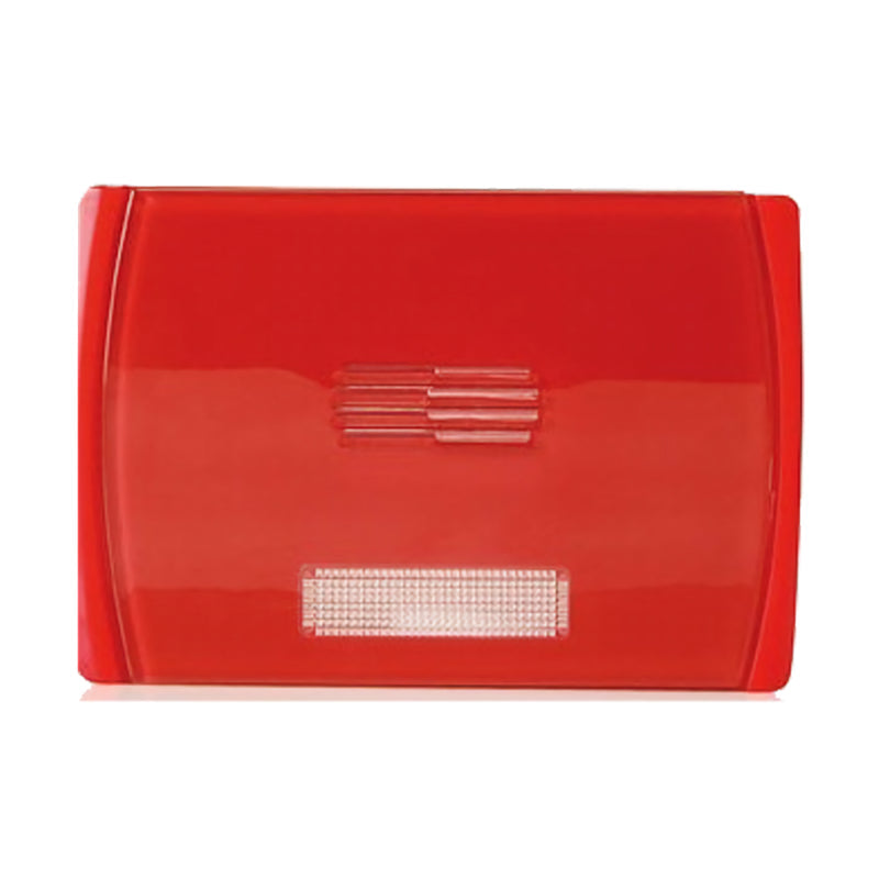 Inim Smarty-Gfr Sirena Interior, Color Rojo Con Indicador Luminoso Led, 24vcc