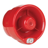 Inim Ws2020re Sirena De Pared+Led Blanco Vad Vía Radio Bidireccional Serie Firevibes Ip65. Color Rojo