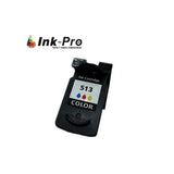 Inkjet Inpro Canon Cl513 Remanufacturado Premium Color (Muestra Nivel De Tinta)