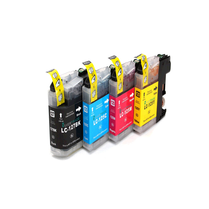 Inkoem Tinta Compatible Para Brother Lc125xl Cian