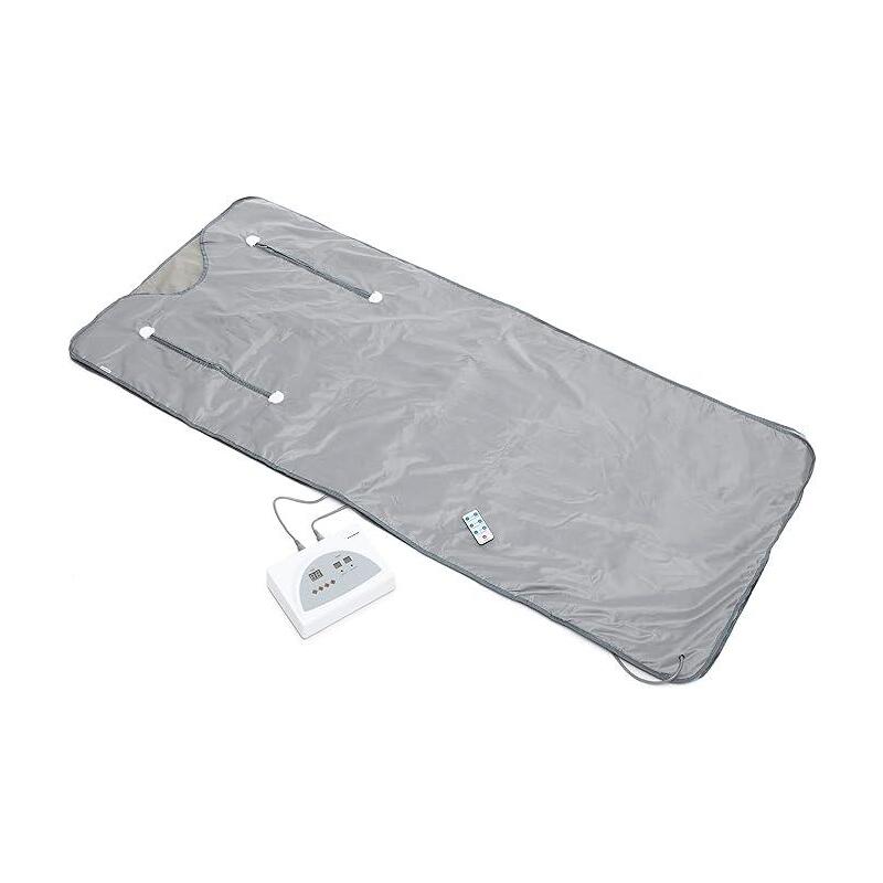 Innovagoods Bedna Manta Sauna De Calor Infrarrojo - 650w - 2 Cables De 150cm - Pantalla Led - Temperatura Regulable -