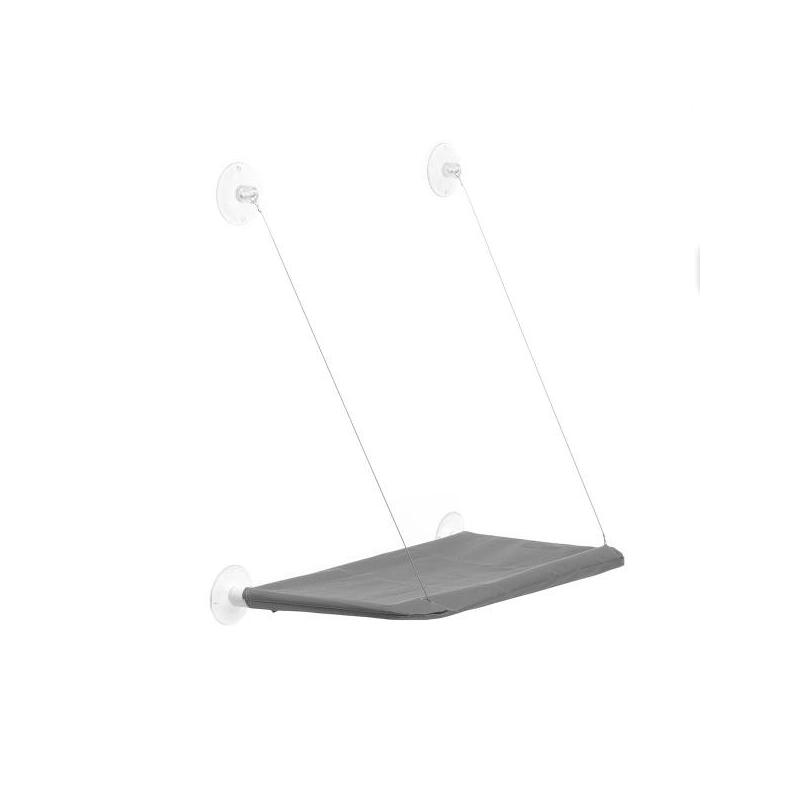 Innovagoods Catlax Hamaca Colgante Para Gatos - Tela Transpirable - Firme Sujecion - Multiposicion - Facil Instalacion